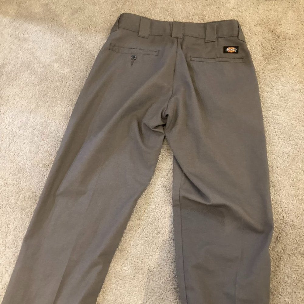 Dickies Gray suit pants lightly used size Men's M